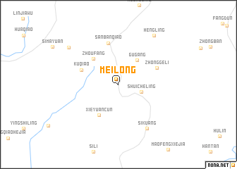 map of Meilong