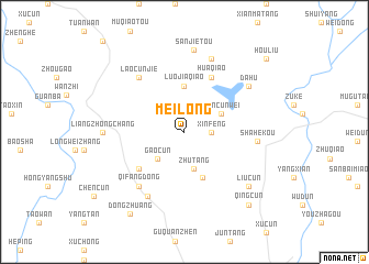 map of Meilong