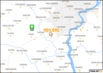 map of Meilong