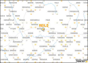 map of Meilo