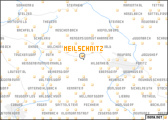 map of Meilschnitz