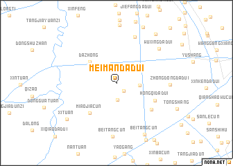 map of Meimandadui