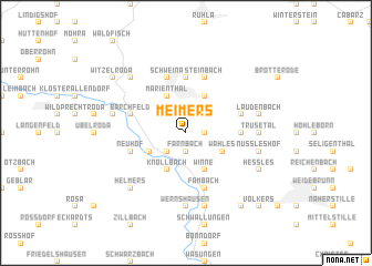 map of Meimers