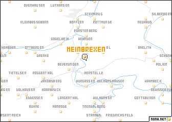 map of Meinbrexen