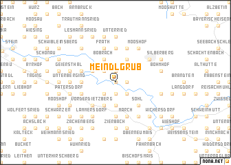 map of Meindlgrub