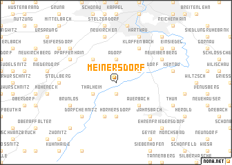 map of Meinersdorf