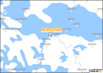 map of Meingenda