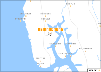 map of Meinmadaung