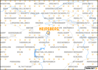 map of Meinsberg