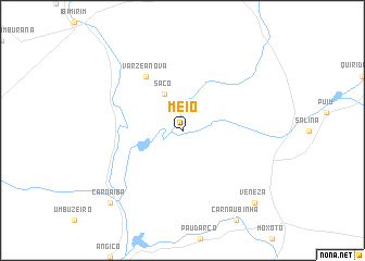 map of Meio