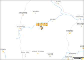 map of Meiping