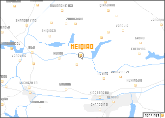 map of Meiqiao