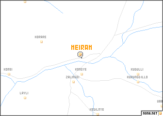 map of Meiram