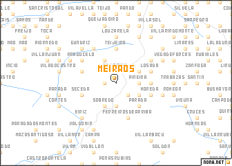 map of Meiraos