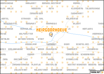 map of Meirgoorhoeve