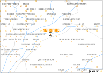 map of Meirinho