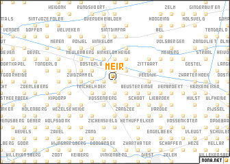 map of Meir