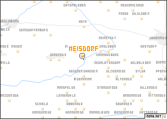 map of Meisdorf