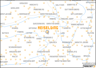 map of Meiselding