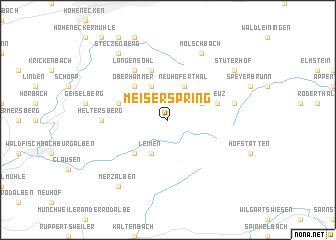 map of Meiserspring