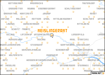 map of Meislingeramt