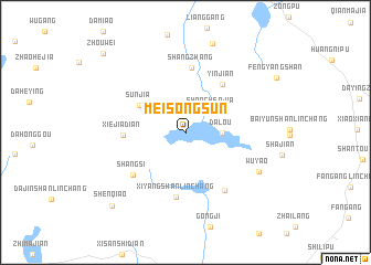 map of Meisongsun