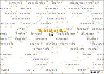 map of Meisterstall