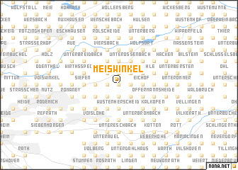 map of Meiswinkel