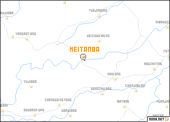 map of Meitanba