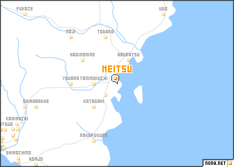 map of Meitsu