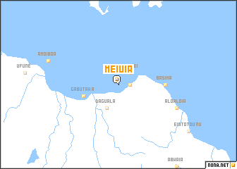 map of Meiuia