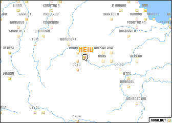 map of Meiu