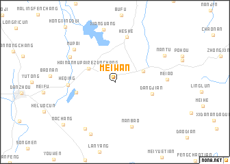 map of Meiwan