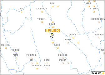 map of Meiwari