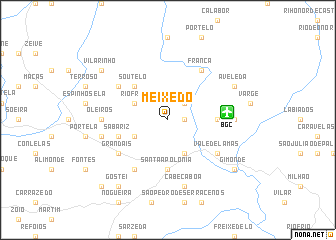 map of Meixedo