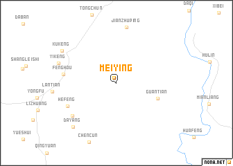 map of Meiying