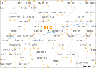 map of Meiz