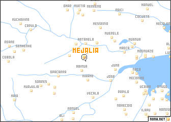 map of Mejalia