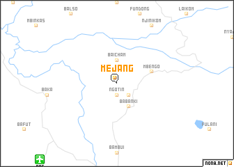 map of Mejang