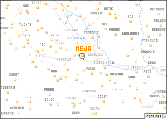 map of Meja