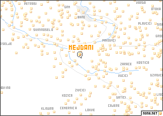 map of Mejdani