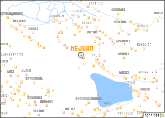 map of Mejdan