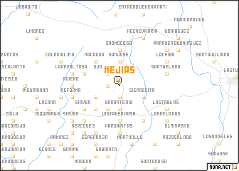 map of Mejías