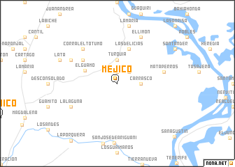 map of Méjico