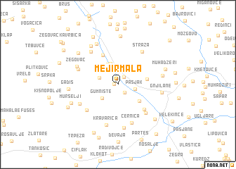 map of Mejir Mala