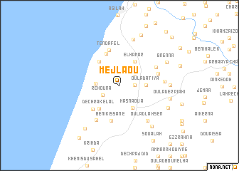 map of Mejlaou