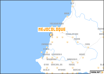 map of Mejocoloque