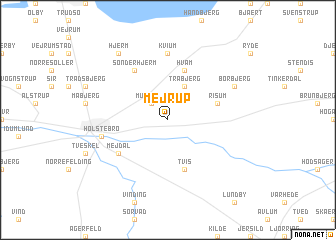 map of Mejrup
