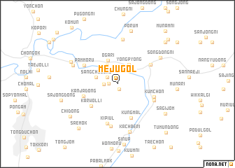 map of Meju-gol