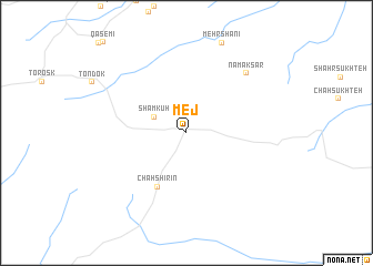 map of Mej